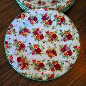 Royal Albert 👑 "Old Country Roses" Afternoon Tea Collection Plates
